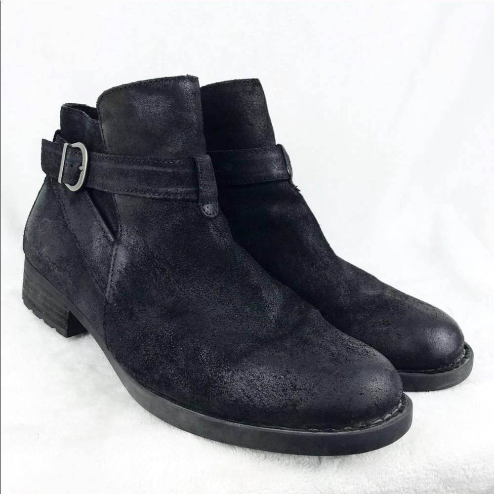 Born Women's Black Ankle Boots - Picture 2 of 6
